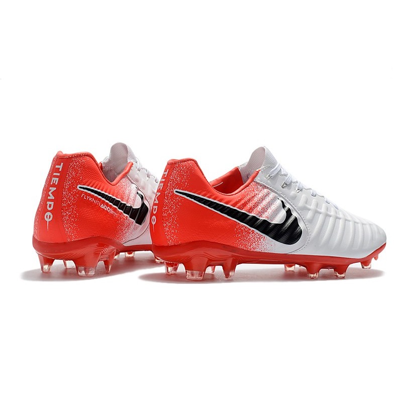 Nike Tiempo Legend Elite FG Bílý Červené